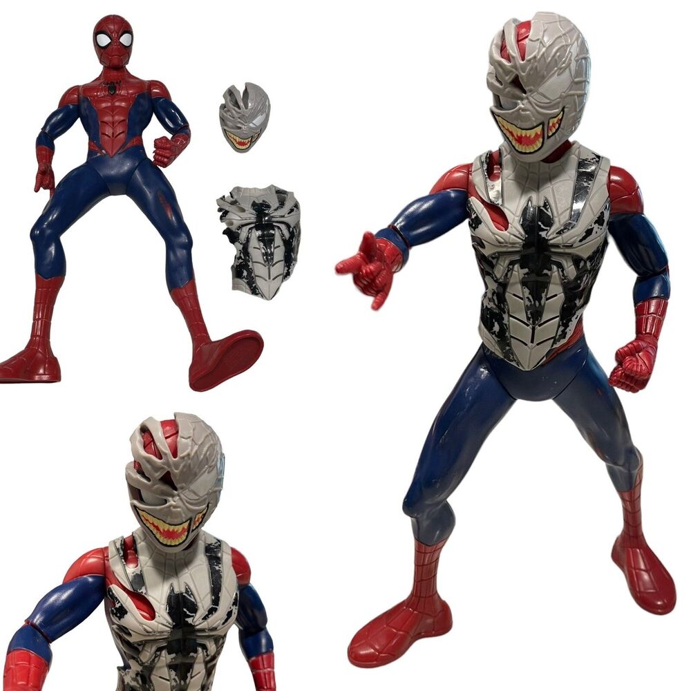 Marvel Spider-Man Maximum Venom 13” Figure Comic Book Action Hero W Accessories